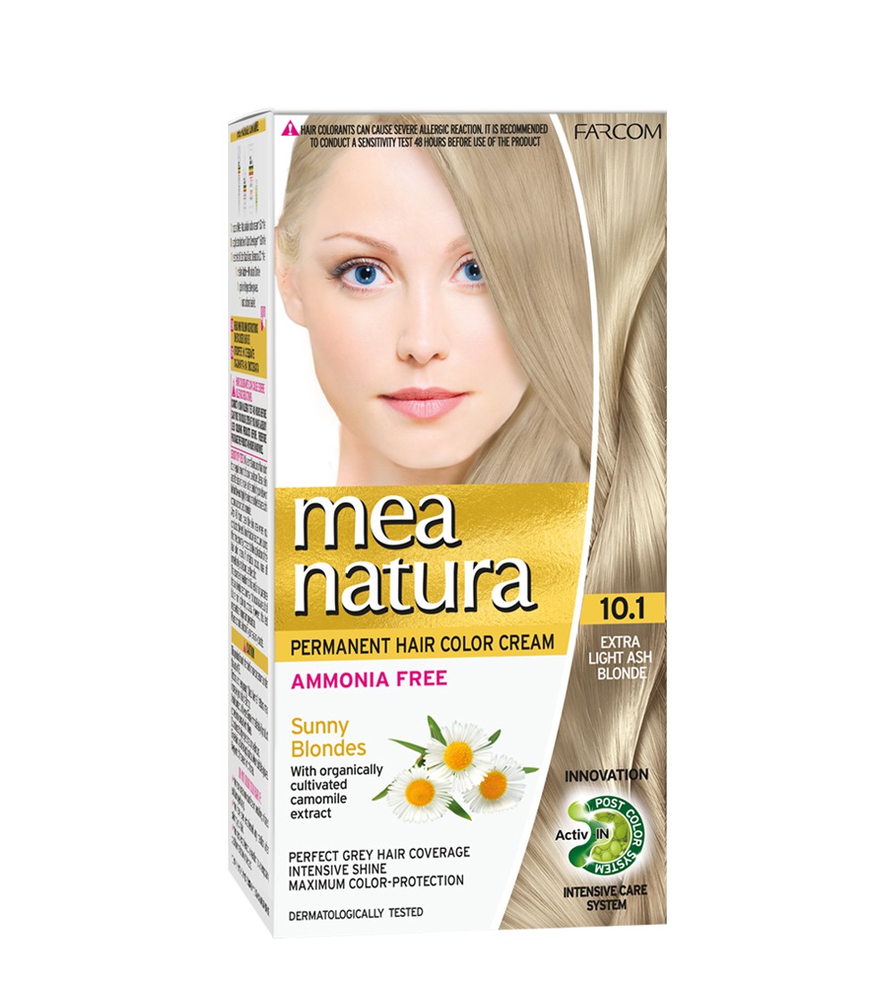 Permanent Hair Color Cream Ammonia Free 10.1- Extra Light Ash Blonde