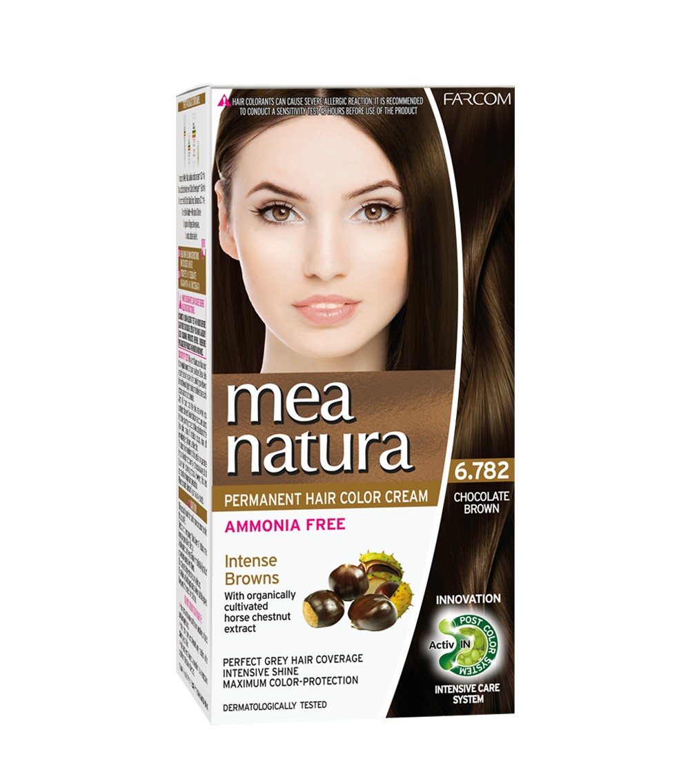 Permanent Hair Color Cream Ammonia Free 6.782-Chocolate Brown