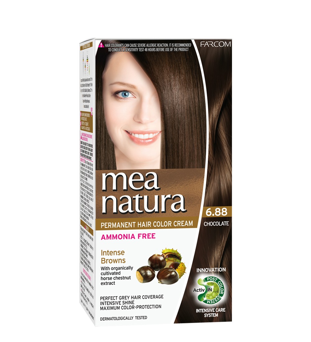 Permanent Hair Color Cream Ammonia Free 6.88-Chocolate