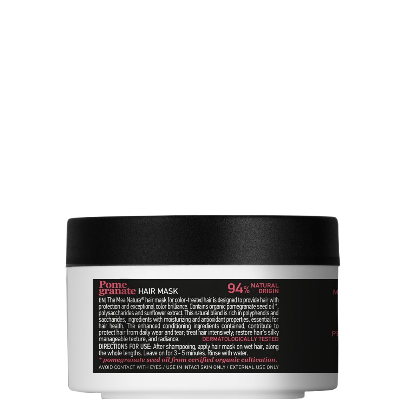 Mea Natura Pomegranate Hair Mask